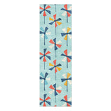 Breezy Pinwheels in 2.5' x 8' Runner Size