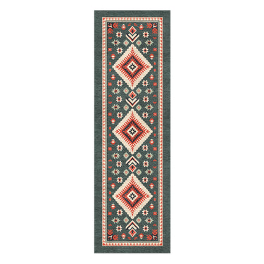 Solano Sage & Terracotta in 8x2 5ft Size