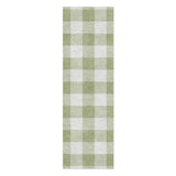 Buffalo Plaid Light Sage in 2.5' x 8' Runner Size