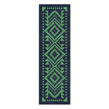 Reyno Kelly & Navy in 2.5' x 8' Runner Size