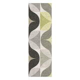 Maxine Grey & Chartreuse in 2.5' x 8' Runner Size