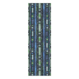 Ojai Blue & Green in 2.5' x 8' Runner Size