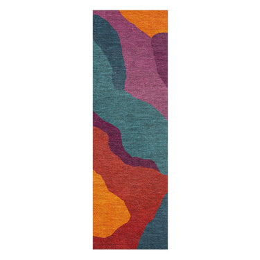 Soraya Multicolor Midtone in 2.5' x 8' Runner Size