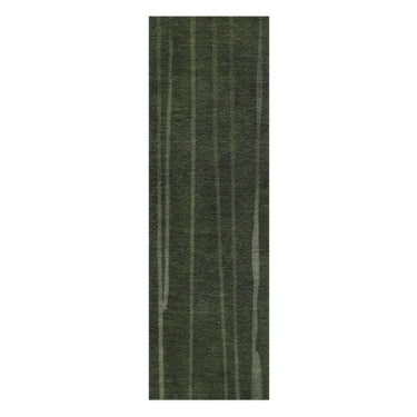 Felix Bleach Dye Olive Green in 2.5' x 8' Runner Size