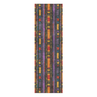 Ojai Purple & Yellow in 2.5' x 8' Runner Size