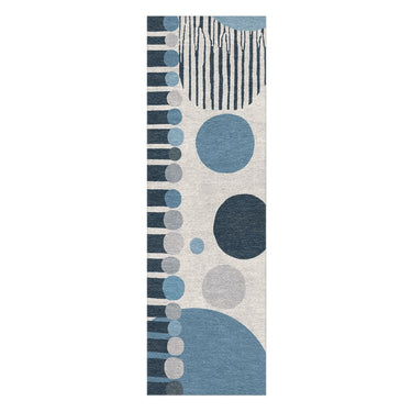 Charl Blue in 2.5' x 8' Runner Size