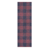Buffalo Plaid Maroon & Navy in 2.5' x 8' Runner Size