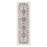 Georgiana Navy & Red in 2.5' x 8' Runner Size