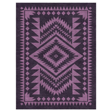 Reyno Lilac & Eggplant in 6' x 9' Size