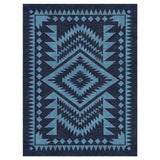 Reyno Columbia & Navy in 6' x 9' Size
