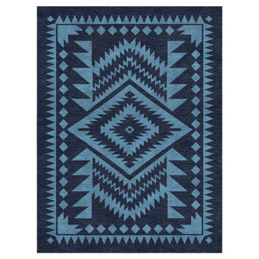 Reyno Columbia & Navy in 6' x 9' Size