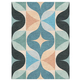 Maxine Seafoam & Peach in 6' x 9' Size