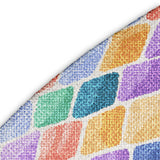 Disco Ball Multicolor Round Mockup Round Detail