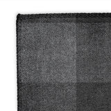 Buffalo Plaid Charcoal Black Mockup Square Detail