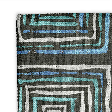 Diego Navy & Turquoise Mockup Square Detail