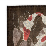 Koi Pond Brown Mockup Square Detail
