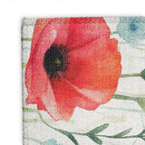 Watercolor Poppies Mockup Square Detail