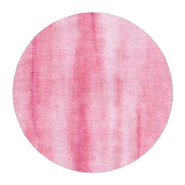 Ophelia Watercolor Pink Balayage in round-5ft Size
