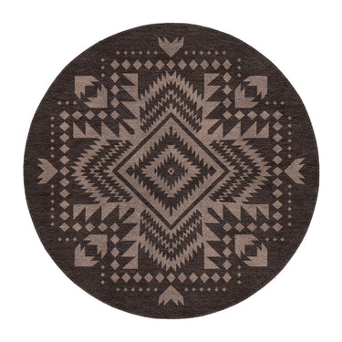 Reyno Neutral & Brown in 5' Round Size