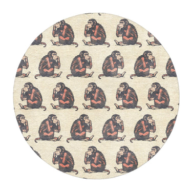 Thinking Chimps in 5' Round Size