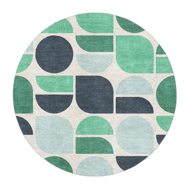 Otto Turquoise in 5' Round Size