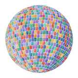 Disco Ball Multicolor Round in 5' Round Size