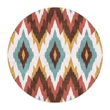 Dyani Sky & Umber in 5' Round Size