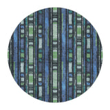 Ojai Blue & Green in 5' Round Size