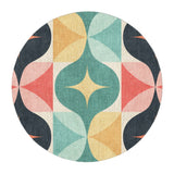 Maxine Multicolor in 5' Round Size