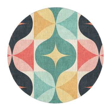 Maxine Multicolor in 5' Round Size