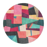 Baxter Pink Multicolor in 5' Round Size