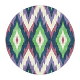 Dyani Eggplant & Matcha in 5' Round Size