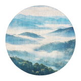 Blue Ridge Mountains in 5' Round Size