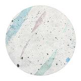 Stephanie Ivory Cool Splatter in 5' Round Size