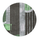 Gordian Dark Green in 5' Round Size