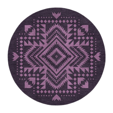 Reyno Lilac & Eggplant in 5' Round Size
