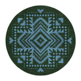 Reyno Columbia & Forest in 5' Round Size