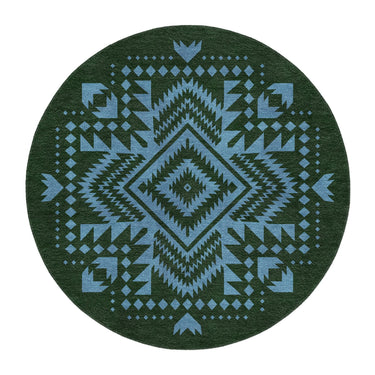 Reyno Columbia & Forest in 5' Round Size