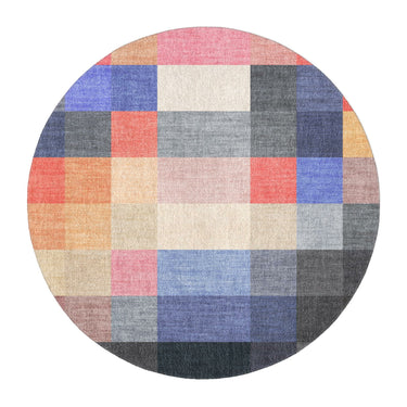 Polyphony Multicolor Midtone in 5' Round Size