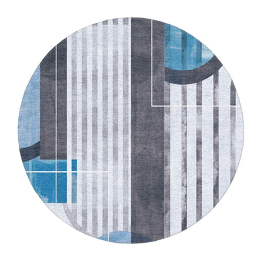 Gordian Blue in 5' Round Size