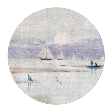 Coming of the Tide by Louis K. Harlow in 5' Round Size