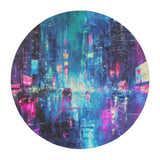 Dystopia Cityscape in 5' Round Size