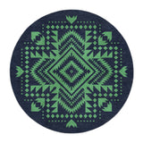 Reyno Kelly & Navy in 5' Round Size