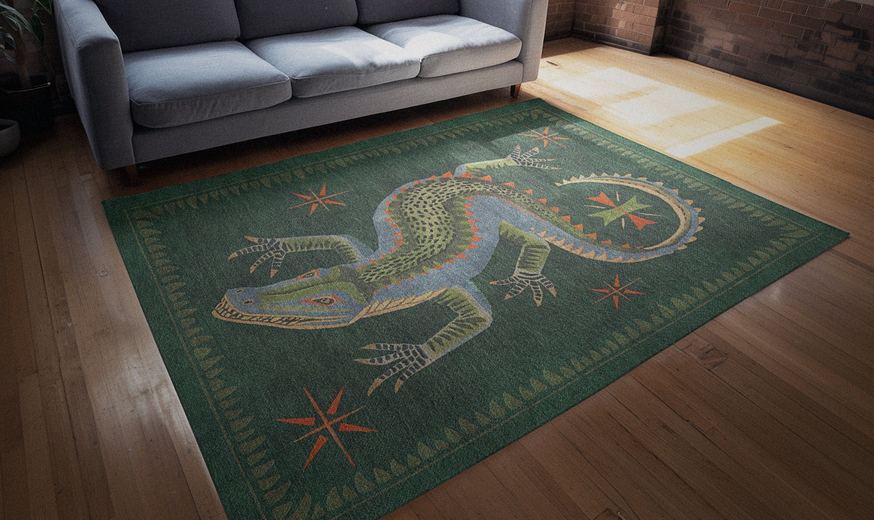 Animal Abyss Rug Animal Rugs – Undrfoot Rugs