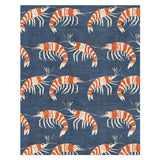 Tile - Animals 013 - Tribal Prawns in 8' x 10' Size