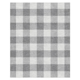 Buffalo Plaid Light Grey in 8' x 10' Size