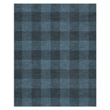 Buffalo Plaid Dark Navy in 8' x 10' Size