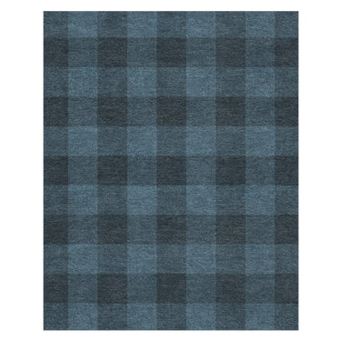 Buffalo Plaid Dark Navy in 8' x 10' Size