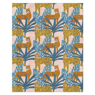 Tropical Cheetahs in 8' x 10' Size