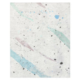 Stephanie Ivory Cool Splatter in 8' x 10' Size